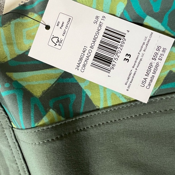 Billabong board shorts - new - Picture 3 of 7